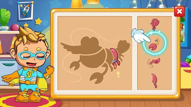 Vlad And Nikki Puzzle Game #2 (Robots And Fishes)