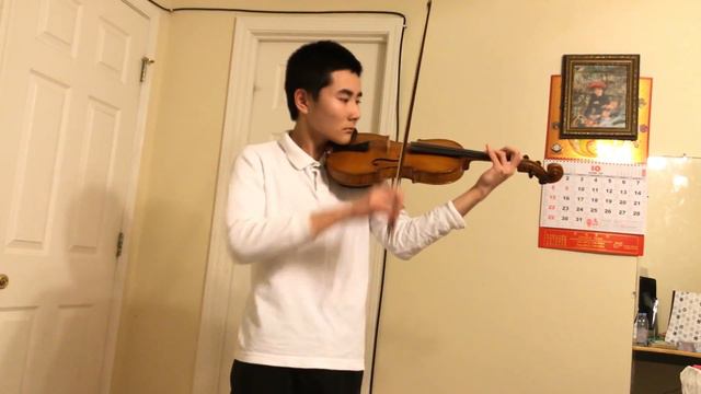 Gavotte In E Major From Bach Unaccompanied Sonatas And Partitas.