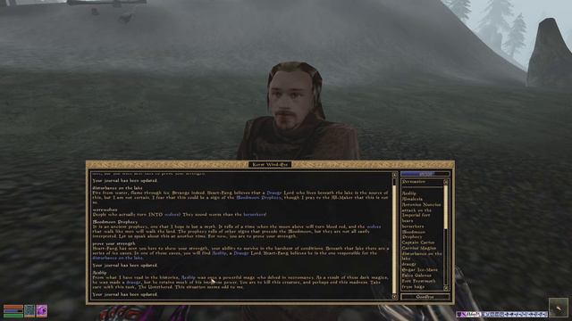 Let's Play Morrowind (Blind) - Part 78 - Signs Of The Bloodmoon Prophecy
