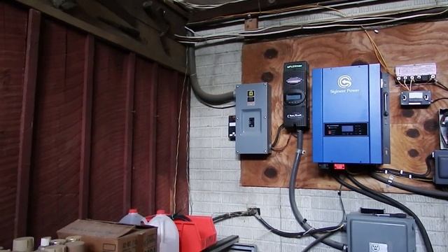 Off Grid M6048D Solar Inverter System From Mark In Ohio USA
