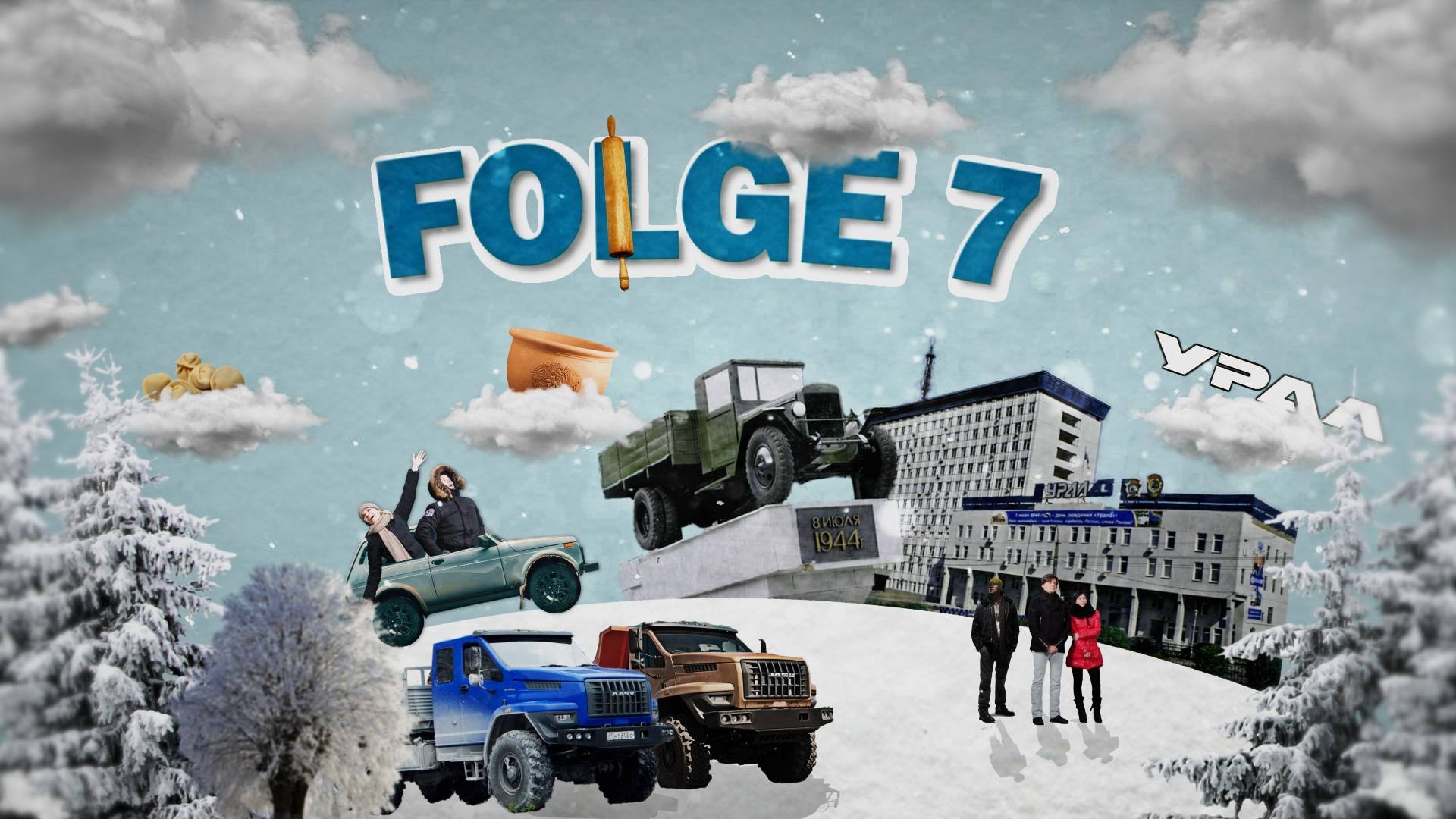 RUSSLAND DANACH 2 (FOLGE 7) -  Pelmeni Und Ural: Leichte Kost Und Schwere Laster