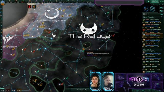 Stellaris Nemesis Cold War Part 5 (Start Of Day 2)