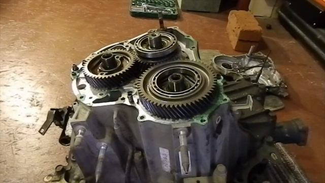 Разбор Акпп, Х-Одиссей Ra7, акпп MGRA, 4wd