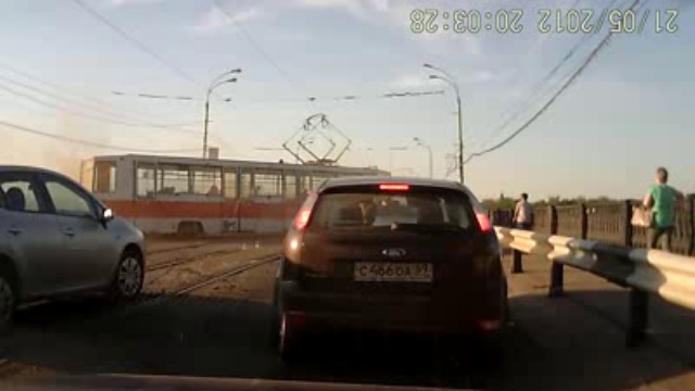 Дрифтинг трамвая 