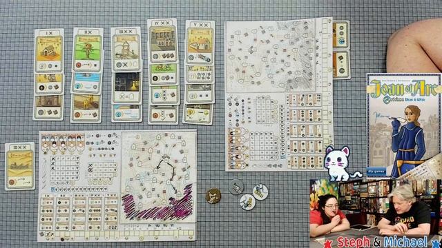 All The Games With Steph: Joan Of Arc: Orleans Draw & Write