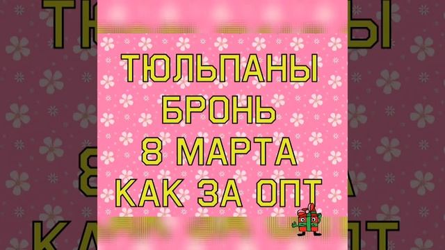 Букет тюльпанов, цена в Тюмени. Склад на Холодильной, 138, тел 96-83-00