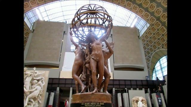 МУЗЕЙ ДОРСЕ MUSEE D ORSAY В ПАРИЖІ  КОЛЕКЦІЯ СКУЛЬПТУР
