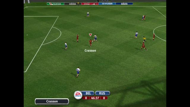 3. [PC] FIFA World Cup 2002 | Belgium 2 - 1 Russia | World Class Difficulty (Third Match)