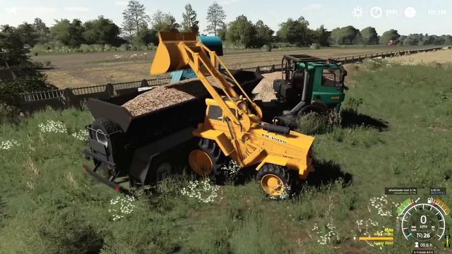 Loading And Selling Sugar Beets With BM-Volvo LM 640 | Zdziechow | Farming Simulator 19 | Ep #10