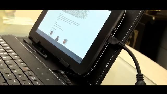 7 Inch Android Tablet USB Keyboard Case!