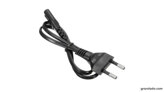 0.6 M Korte C7 Om EU Europese 2-Pin Plug Power Kabel Cord AC Voeding Adapter Figuur 8 C7 Achtervoeg