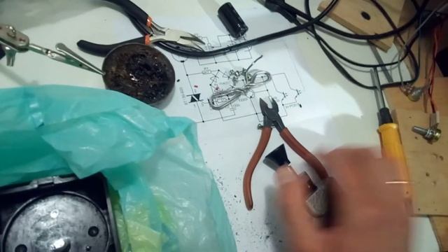 Проверка платы управления мотором от стиральной машинки