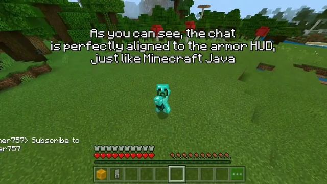 Java Bottom Chat Resource Pack [MCPE]