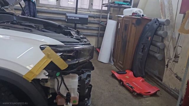 Небольшой обзор по работам для Geely Monjaro  - Автотехцентр SoundSpeed