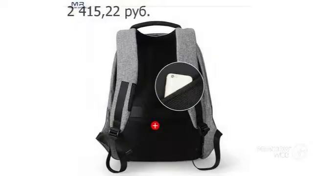 Модный мужской рюкзак для отдыха и путешествий