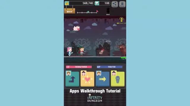 Infinity Dungeon Evolution B91F - Gameplay - Walkthrough