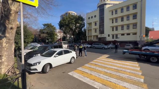 В Сочи прошел рейд «Пешеход»