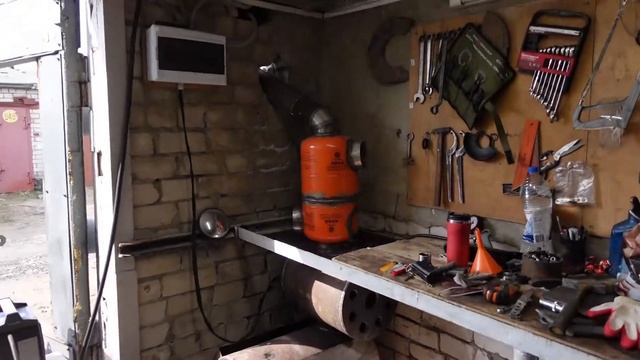 Печь в гараж с КПД85 %, 5 способов выжать по максимум из буржуки. Максимальное КПД