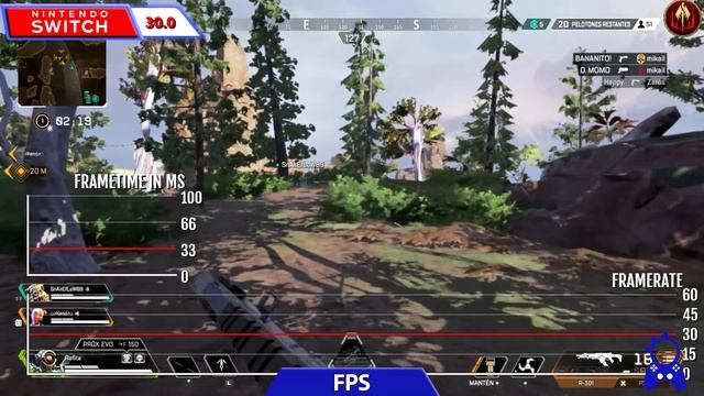 Apex Legends | Switch VS PS4 | Graphics & FPS Comparison