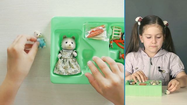 Sylvanian Families  Сильваниан Фэмилис мультик  распаковка набора  Анимация