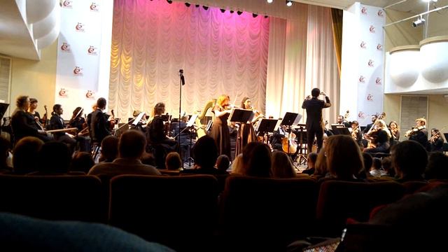 Моцарт Концертанта для двух скрипок с оркестром. Оркестровка Иван Марый