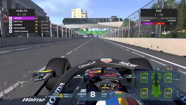 Modo Piloto M. Naves #1 - GP Azerbaiyán #ps5gameplay (#IA 96)