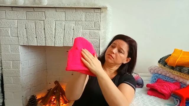 Моё вязание.  Готовые работы октября. Проекты ноября - 2018.