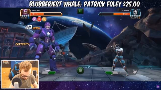 Free To Play Variant #3 Completion Highlights With 4 Star Sentinel! - Marvel Contest Of Champions