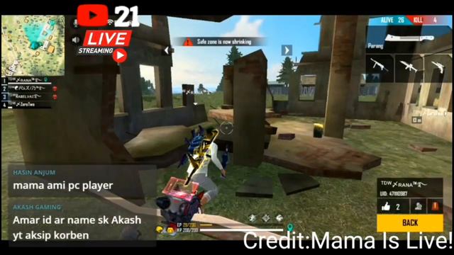 I KILLED Mama Gaming's Squad!FFAN#TDW