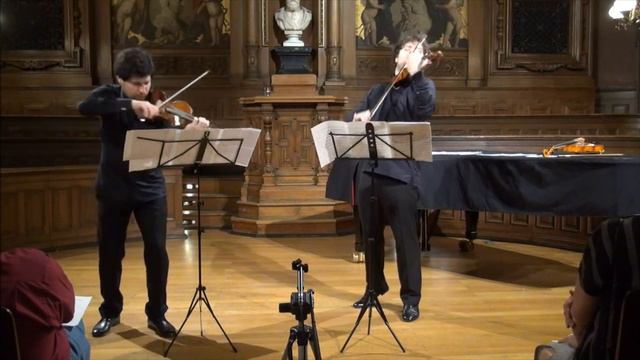 Pochekin Brothers- S. Prokofiev, Sonata For 2 Violins, Allegro Con Brio