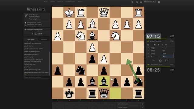 Rapid Chess - Ruy Lopez Rapid Arena tournament #20 part 1(10+0)