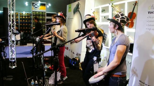 SHEL Performs At NAMM With DPA Mics & Lectrosonics Wireless