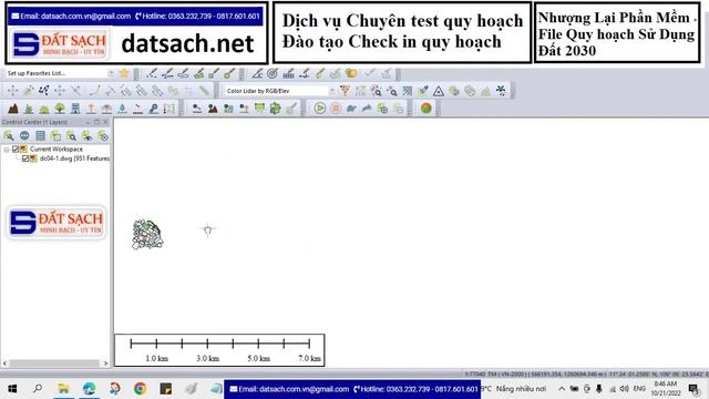 Bài 129: Xuất File KMZ, KML Và Đưa Bản Vẽ Cad Lên Google Earth Bằng Global Mapper.