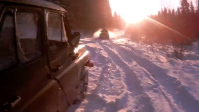 Зимний Автопробег Отмороженные закрытие внедорожного сезона Лысьва - Вынырок