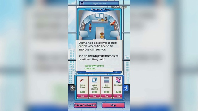 First Class Flurry HD (симулятор стюардессы на Андроид)