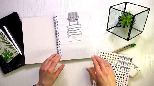 Обзор планера *С самого начала у меня была какая-то ТАКТИКА и я ее придерживался* обзор PAPPI STORE