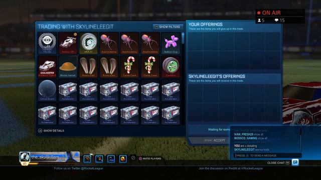 Rocket League Chilling With U Guys If U Want To Donate