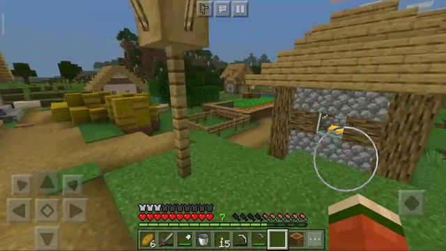 Майнкрафт 1.16.1 на андроид➡️Начинаю фермерить?(Выживание Майнкрафт пе 1.16.1)