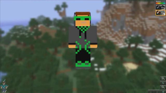 как я рисовал свой скин