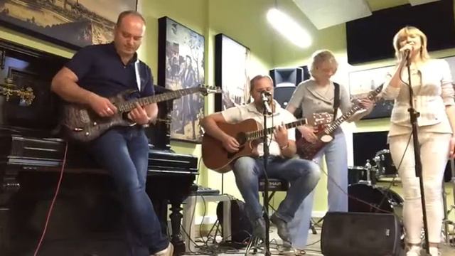 Репетиция В.Визбор и Ума Турман 14.05.2018