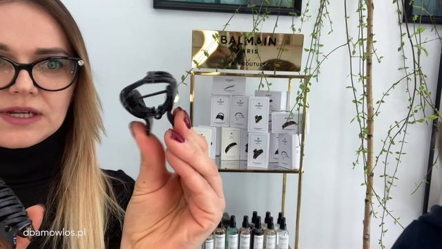 Balmain Paris Hair Couture Klamerki Do Włosów Prezentacja PINCE A CHEVEUX