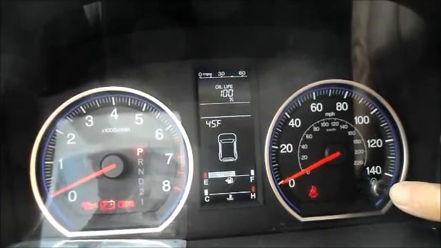 How To Reset The Oil Life On A 2008 Honda CRV