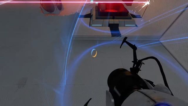 прохождение обновлённой тестовой камеры Portal 2 