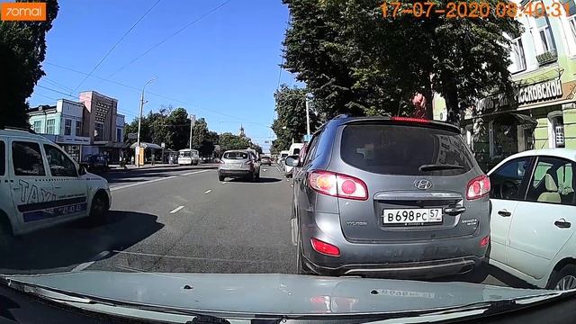 Притёрли зеркало на Гранте