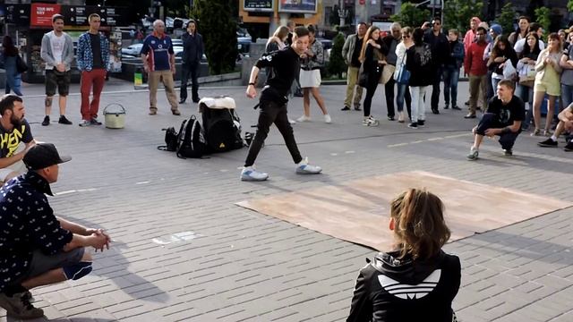 Брейк данс на Крещатике  6.06.2016г