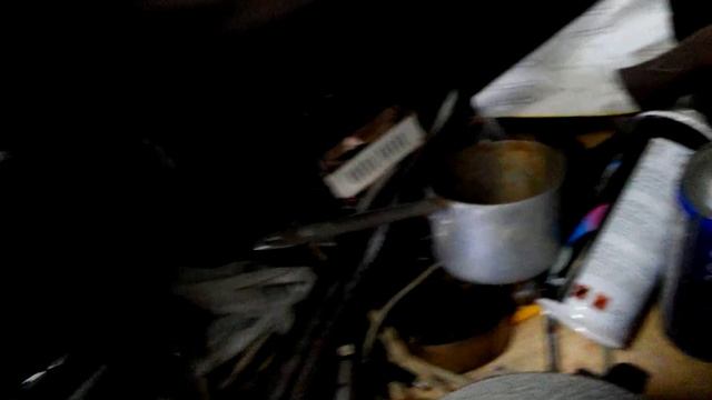 Небольшой обзор недостроенной мастерской, переносной горн