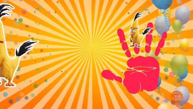 Angry Bird Finger Family Song |  Daddy Finger | Cartoon Nursery Rhymes | Kids Castle Rhyme