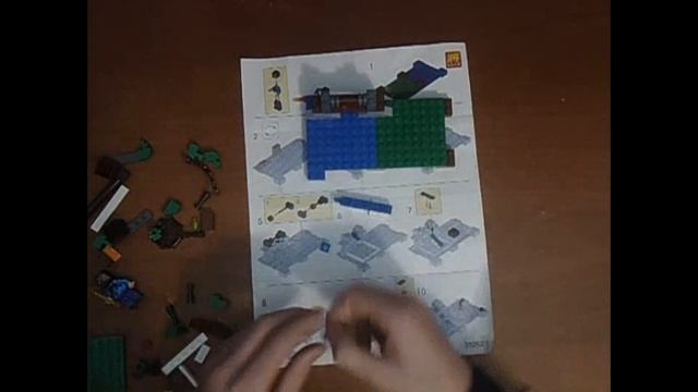 Обзор майнкрафт набора от компании LELE My World.Часть 1.