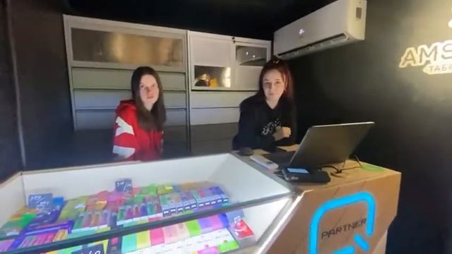 Торговый павильон для кальянного магазина АMSTERDAM