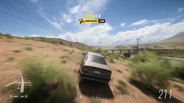 Forza Horizon 5 Mercedes Benz W124 Coupe Jump